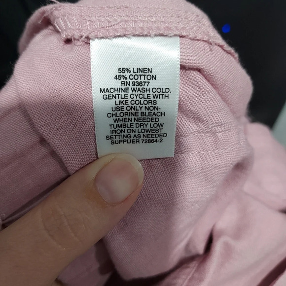 Liz Claiborne Victorian Pink Classic Straight Leg Cropped Pant in Size XXL - Picture 12 of 13